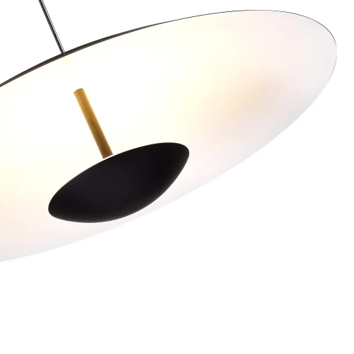 Светильник подвесной LED Armonico SL6502.403.01 ST-Luce чёрный 1 лампа, основание чёрное в стиле минимализм  фото 3