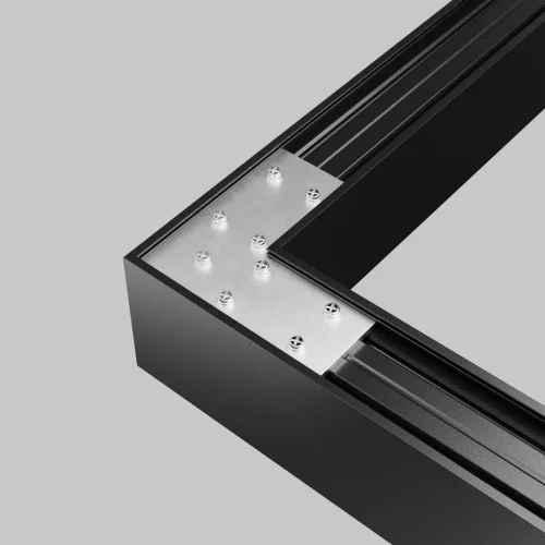 Соединитель угловой для накладного шинопровода Magnetic track system Gravity TRA010CL-21 Maytoni серебряный в стиле для светильников серии Magnetic track system Gravity накладной gravity магнитная фото 2