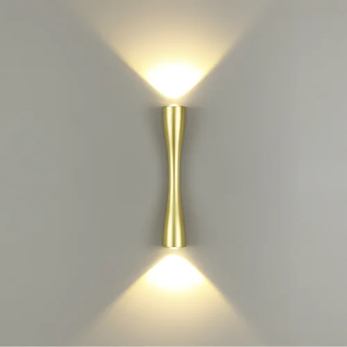 Бра LED Anika 4292/10WL Odeon Light золотой на 1 лампа, основание золотое в стиле хай-тек современный  фото 5