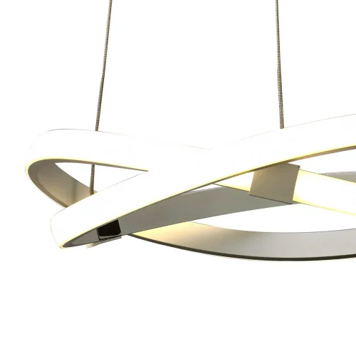 Светильник подвесной LED INFINITY 5993 Mantra белый 1 лампа, основание белое в стиле хай-тек  фото 3