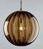 Светильник подвесной ASKA Amber 177921-26 ImperiumLoft янтарный 1 лампа, основание золотое в стиле современный лофт выдувное