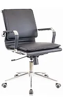 Операторское кресло Nerey LB T Экокожа Черный EP-nerey lb t eco black Everprof, чёрный/экокожа, ножки//, размеры - 880*960***560*