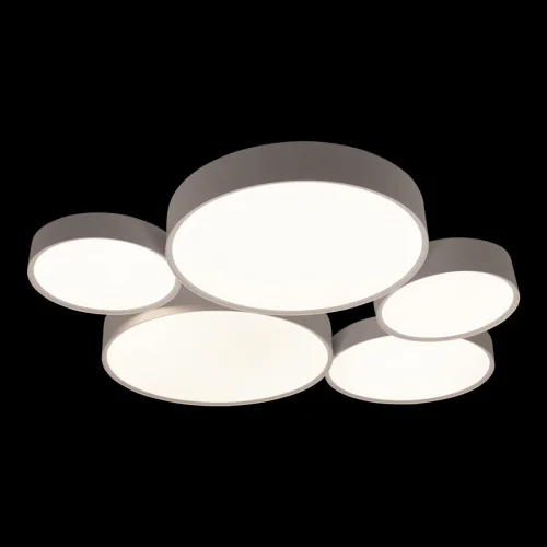 Люстра потолочная LED Drum 10218 White LOFT IT белая на 1 лампа, основание белое в стиле современный  фото 2
