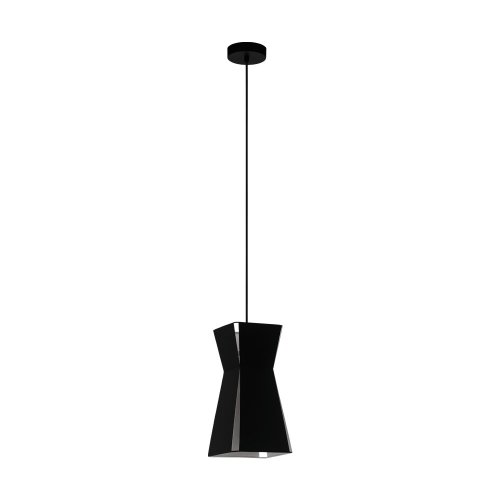 Светильник подвесной Valecrosia 99082 Eglo чёрный 1 лампа, основание чёрное в стиле современный 