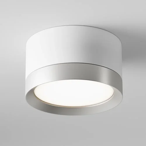 Светильник накладной Hoop C086CL-GX53-SRD-WS Maytoni белый 1 лампа, основание белое в стиле современный круглый фото 3