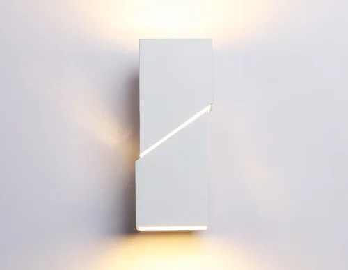 Бра FW2474 Ambrella light белый на 1 лампа, основание белое в стиле современный хай-тек  фото 2