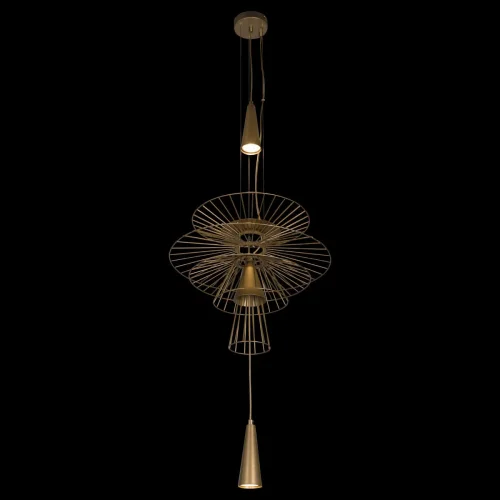 Светильник подвесной Star 10141/400 LOFT IT золотой 2 лампы, основание золотое в стиле современный  фото 4
