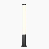 Парковый светильник LED Ster O467FL-L50B3K Maytoni уличный IP чёрный на 1 лампу, плафон белый в стиле современный хай-тек LED