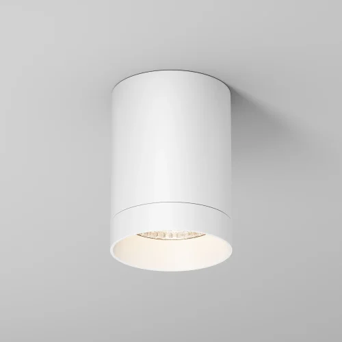 Накладной светильник LED уличный Luxe O500CL-L10W3K Maytoni уличный IP65 белый на 1 лампу, плафон белый в стиле хай-тек современный LED фото 3