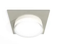 Светильник точечный Techno spot XC7633040 Ambrella light белый 1 лампа, основание серое в стиле модерн 