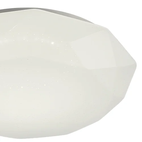 Светильник потолочный LED DIAMANTE 5936 Mantra белый 1 лампа, основание белое в стиле современный  фото 4