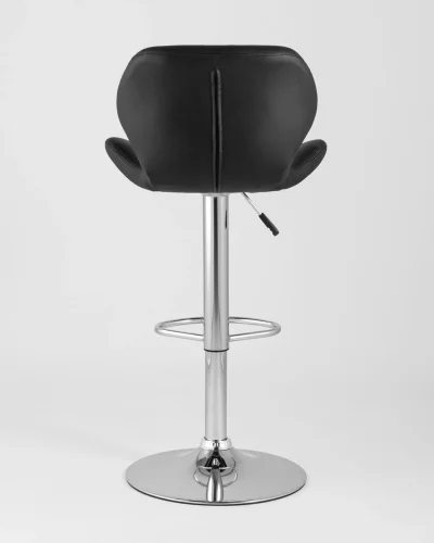 Стул барный Бон, черный NP УТ000039150 Stool Group, /экокожа, ножки/металл/, размеры - ***** фото 5