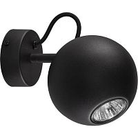 Спот с 1 лампой Bubble Black 6035-NW Nowodvorski чёрный GU10 в стиле хай-тек 