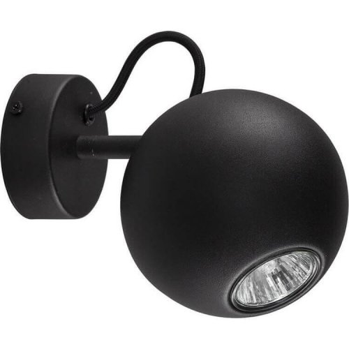 Спот с 1 лампой Bubble Black 6035-NW Nowodvorski чёрный GU10 в стиле хай-тек 