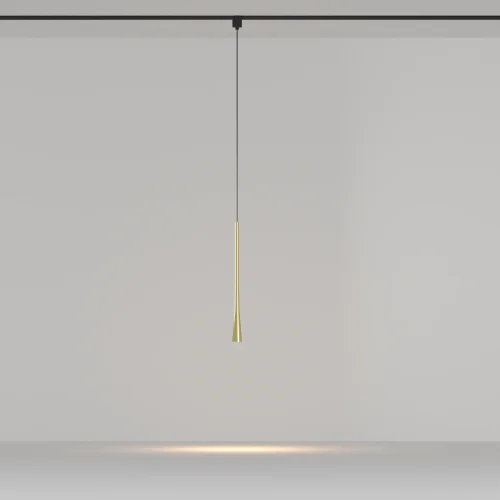 Трековый светильник LED Magnetic track system Elasity TR167-1-7W3K-M-BS Maytoni латунь для шинопроводов серии Magnetic track system Elasity латунь фото 4