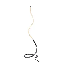 Торшер LED Line 6605 Mantra  белый 1 лампа, основание никель серое в стиле современный
