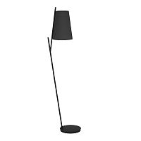 Торшер Petrosa 390134 Eglo  чёрный 1 лампа, основание чёрное в стиле современный
