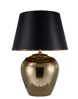 Настольная лампа Lallio L 4.02 BR Dio D'Arte чёрная 1 лампа, основание бронзовое керамика в стиле классический 