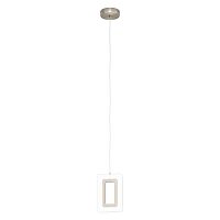 Светильник подвесной LED Enaluri 98678 Eglo белый 1 лампа, основание матовое никель в стиле модерн 