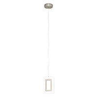 Светильник подвесной LED Enaluri 98678 Eglo белый 1 лампа, основание матовое никель в стиле современный 