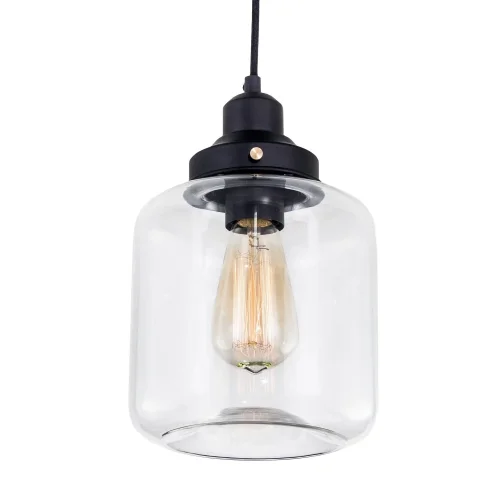 Светильник Эдисон подвесной CL450206 Citilux чёрный 1 лампа, основание чёрное в стиле лофт  фото 2
