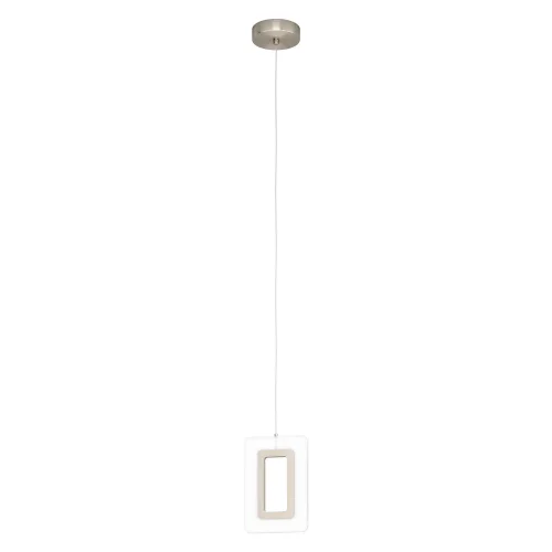 Светильник подвесной LED Enaluri 98678 Eglo белый 1 лампа, основание матовое никель в стиле современный 