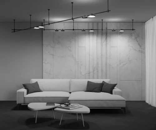 Трековый светильник LED Magnetic trаck system Flarity TR153-1-10W3K-B Maytoni белый для шинопроводов серии Magnetic trаck system Flarity чёрный фото 10