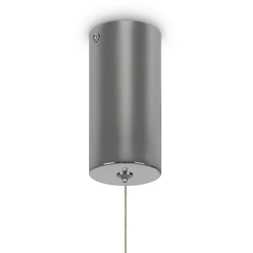 Светильник подвесной LED Glint MOD072PL-L28CH3K Maytoni хром 1 лампа, основание хром в стиле минимализм хай-тек кольца фото 2