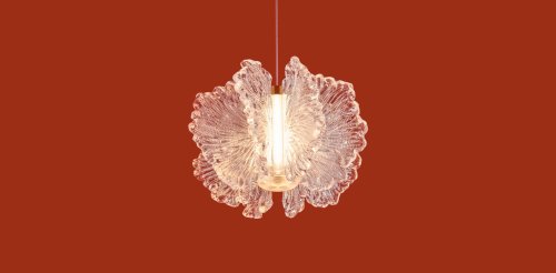 Светильник подвесной LED Flower FR5579PL-L8BS Freya прозрачный на 1 лампу, основание латунь в стиле современный фото 5 Светильник подвесной LED Flower FR5579PL-L8BS Freya прозрачный на 1 лампу, основание латунь в стиле современный фото 5