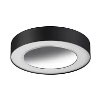 Светильник накладной LED Mirror 359277 Novotech чёрный 1 лампа, основание чёрное в стиле современный хай-тек 