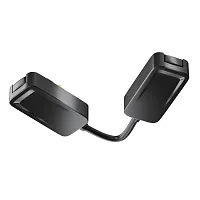 Коннектор питания угловой встраиваемый чёрный Magnetic track system Radity TRA084CPC-B-12 Maytoni чёрный в стиле для светильников серии Magnetic track system Radity встраиваемый radity радиусная магнитная магнитный