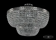 Люстра потолочная хрустальная 19101/70IV NB Bohemia Ivele Crystal прозрачная на 16 ламп, основание никель в стиле классика sp