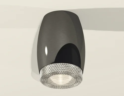 Светильник накладной Techno spot XS1123010 Ambrella light чёрный 1 лампа, основание чёрное в стиле современный круглый фото 3