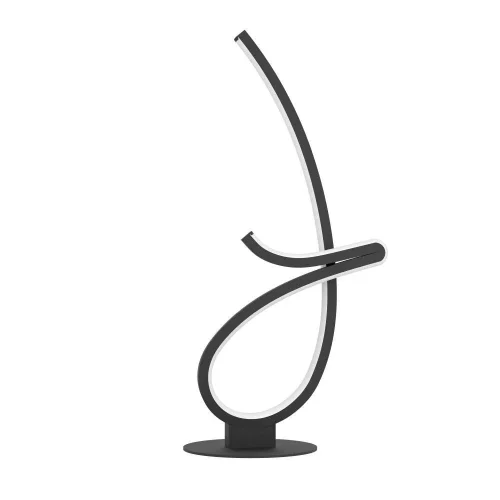 Настольная лампа LED Cardoncito 902348 Eglo чёрная на 1 лампу, основание чёрное металл в стиле современный хай-тек фото 4