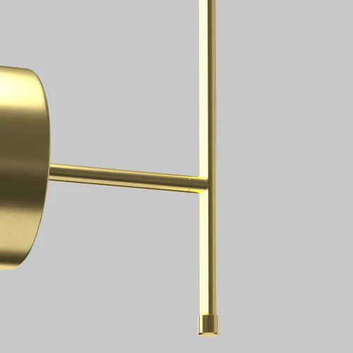 Бра LED Elegant C085WL-L12BS2.7K Maytoni латунь на 1 лампу, основание латунь в стиле современный хай-тек отражённый свет фото 2