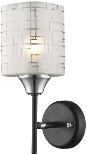 Бра 703-121-01 Velante белый на 1 лампа, основание хром в стиле классический 