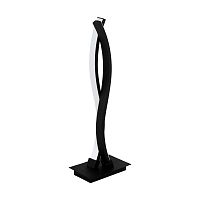 Настольная лампа LED Lasana 3 99318 Eglo чёрная 1 лампа, основание чёрное металл в стиле минимализм хай-тек 