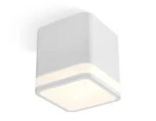 Светильник накладной Techno Spot XS XS7805030 Ambrella light белый 1 лампа, основание белое в стиле хай-тек современный квадратный