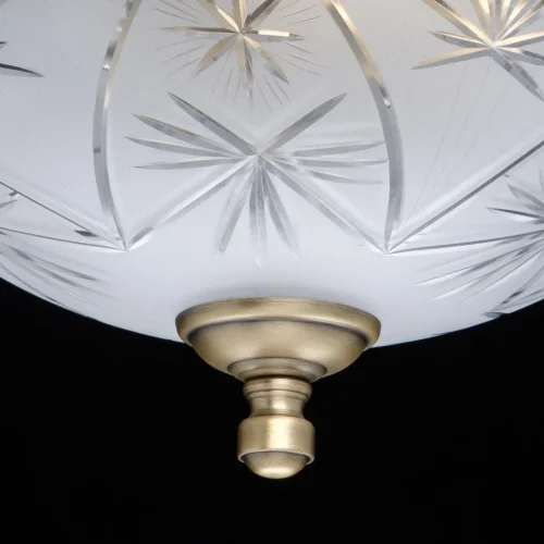 Люстра потолочная Афродита 317011603 MW-LIGHT белая на 3 лампы, основание античное бронза в стиле классический  фото 9