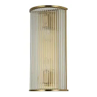 Бра Wonderland 2907-2W Favourite прозрачный 2 лампы, основание медь в стиле минимализм 