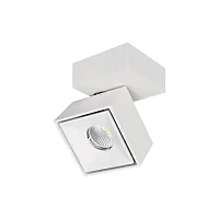 Светильник накладной LED CL558020N Стамп Citilux белый 1 лампа, основание белое в стиле современный хай-тек квадратный