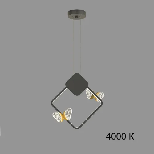 Светильник подвесной BABETTA GEOMETRY C Brass 4000К 212869-23 ImperiumLoft прозрачный 3 лампы, основание латунь в стиле современный  фото 3