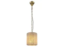 Светильник подвесной 3626/S gold Newport прозрачный 6 ламп, основание золотое в стиле классический современный американский 