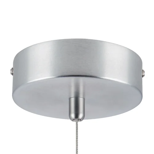 Светильник подвесной Qubica 805504 Lightstar прозрачный хром 1 лампа, основание серебряное в стиле арт-деко современный  фото 4