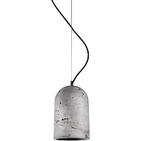 Светильник подвесной Lava 6855-NW Nowodvorski серый 1 лампа, основание серое в стиле лофт 