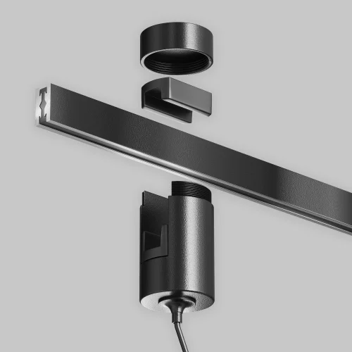Трековый подвесой светильник Focus Led Flarity 3000K 12Вт 38° TR157-1-12W3K-B Maytoni чёрный для шинопроводов серии Magnetic trаck system Flarity чёрный фото 7