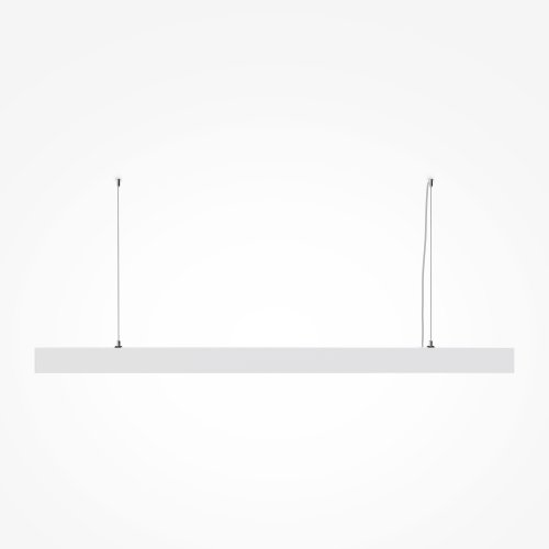 Светильник подвесной LED Vinder P051PL-L40W4K Maytoni белый на 1 лампу, основание белое в стиле хай-тек линейный фото 6
