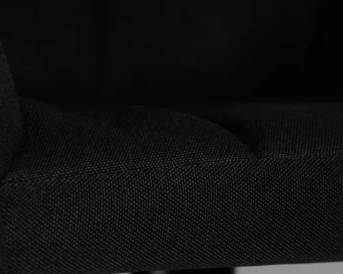 Стул барный 5033-LM RALF, цвет сиденья черный (LAR-106D-28), цвет основания черный Dobrin, чёрный/текстиль, ножки/металл/чёрный, размеры - 900*1120***580*550 фото 8