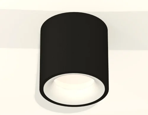 Светильник накладной Techno spot XS7532020 Ambrella light чёрный 1 лампа, основание чёрное в стиле хай-тек современный круглый фото 2