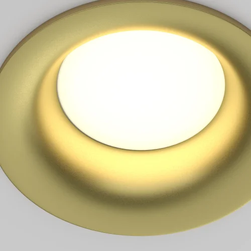 Светильник точечный Slim DL027-GX53-MG Maytoni матовый золото на 1 лампу, основание матовое золото в стиле современный круглый фото 3 Светильник точечный Slim DL027-GX53-MG Maytoni матовый золото на 1 лампу, основание матовое золото в стиле современный круглый фото 3